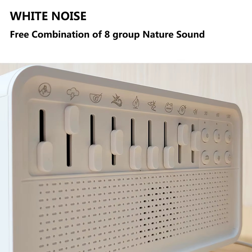 Wireless Aroma Essential Oil Diffuser and Humidifier with Led Light Air Humidifier White Noise Bluetooth Speaker for Home
